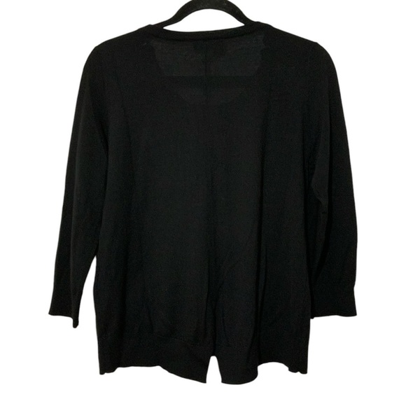 The Kooples 100% Merino Wool with Lambskin Pocket Black Sz XS - Picture 6 of 9